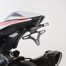 R&G Racing Licence Plate Holder (aftermarket indicators. Includes R&G stop/tail light) for BMW S1000RR '19-'22, S1000R '21-'22, M1000RR '20-'22